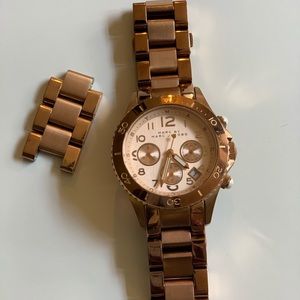 Marc Jacobs 38mm rose gold watch
